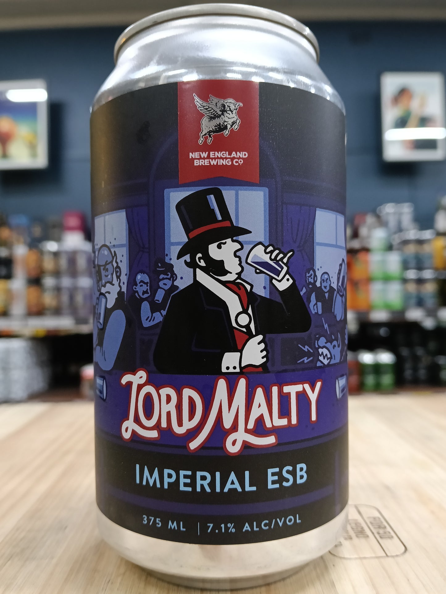 New England Brewing Co. Lord Malty Imperial ESB 375ml Can