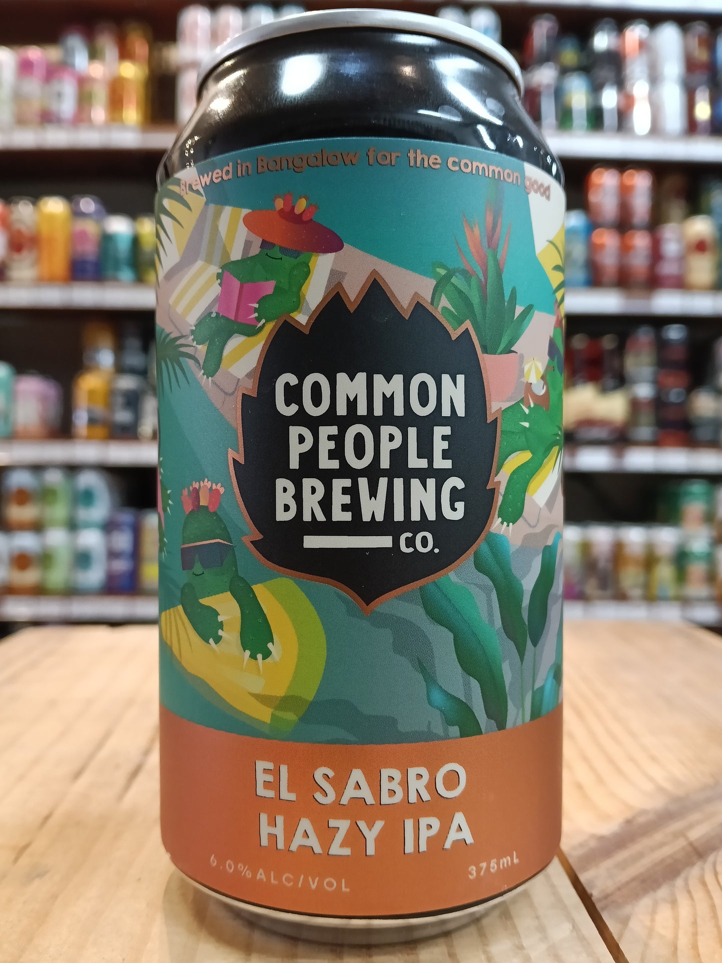 Common People El Sabro Hazy IPA 375ml Can