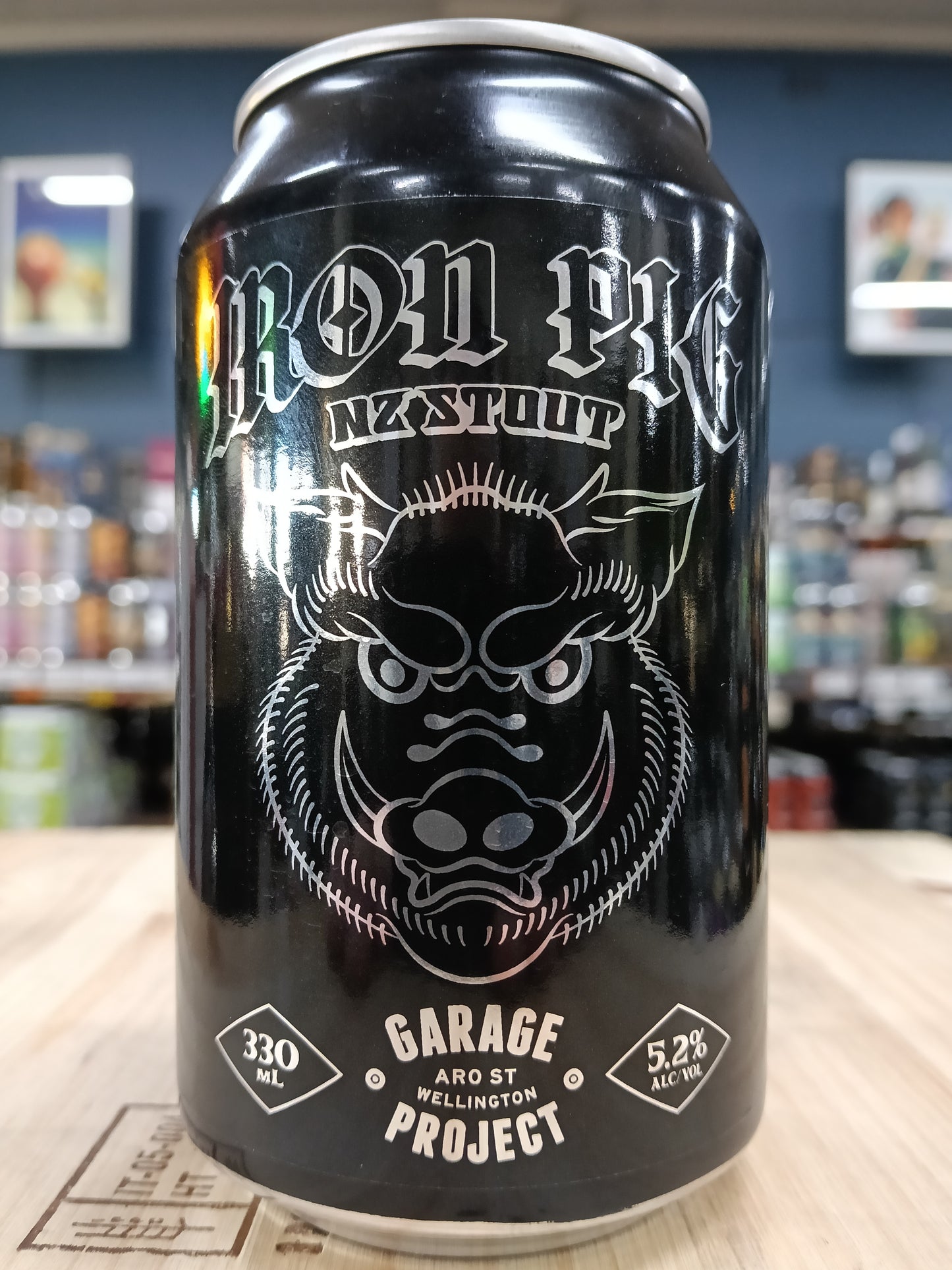 Garage Project Iron Pig NZ Stout 330ml Can