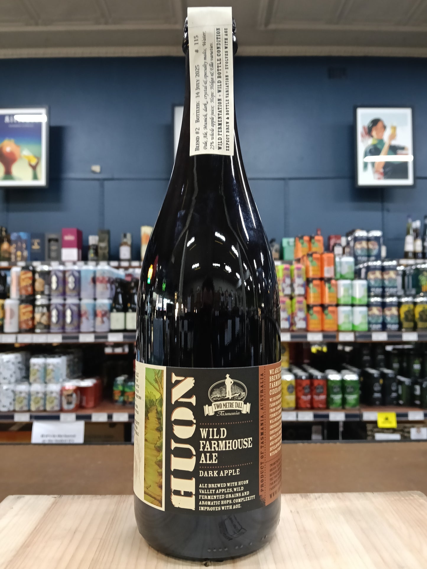 Two Metre Tall Huon Dark Apple Wild Farmhouse Ale 750ml
