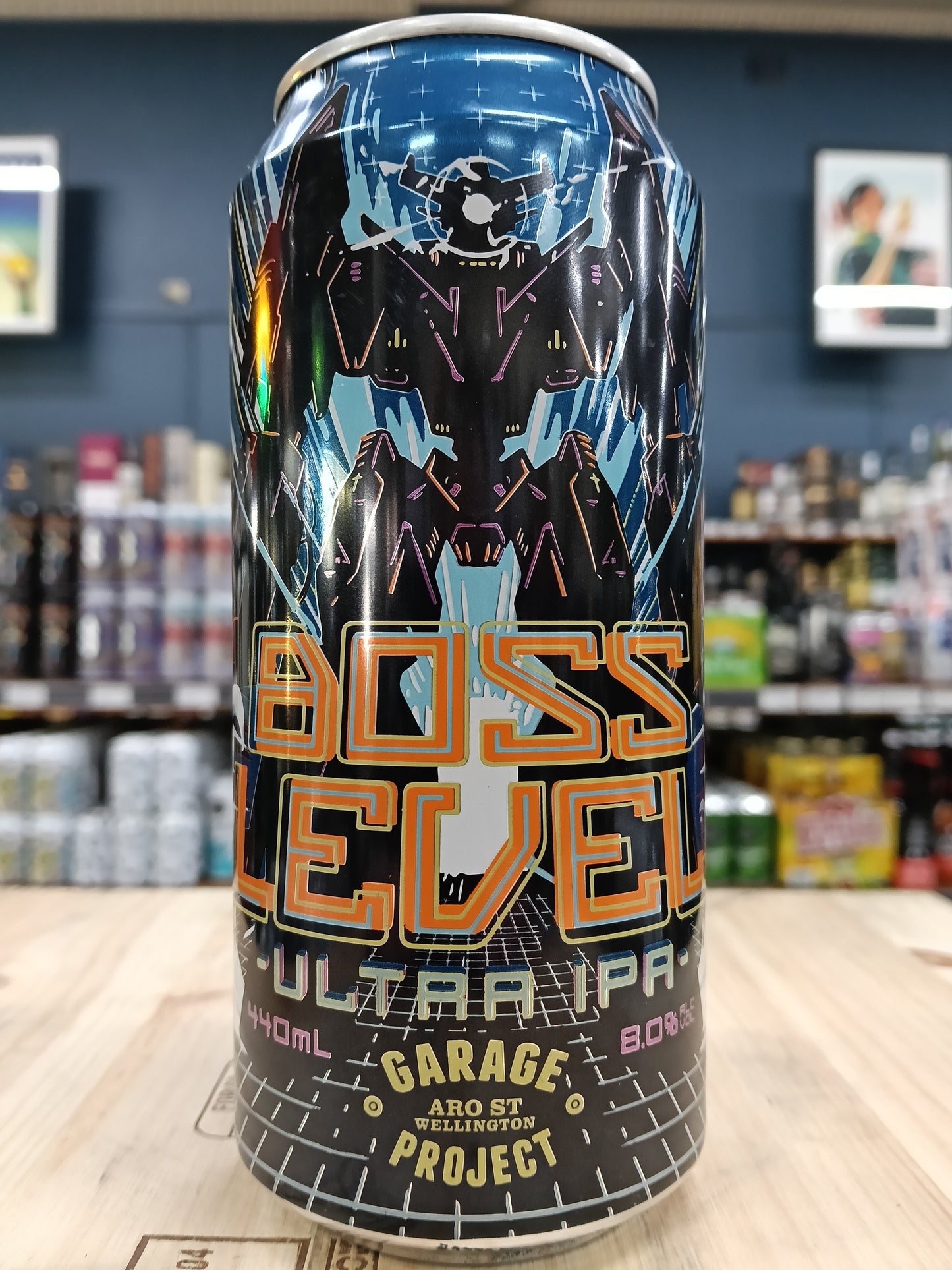 Garage Project Boss Level US Hopped Ultra IPA 440ml Can