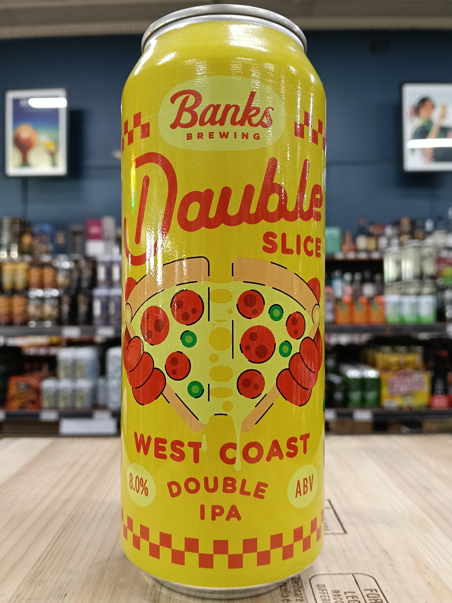 Banks Double Slice West Coast Double IPA 500ml Can