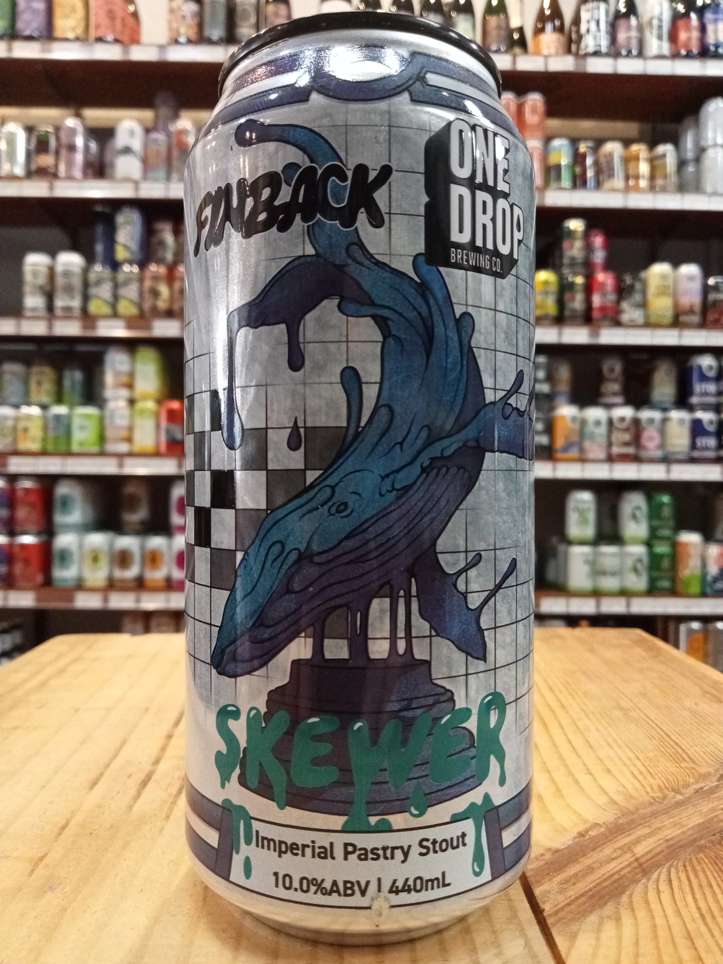 One Drop X Finback Skewer Imperial Pastry Stout 440ml Can