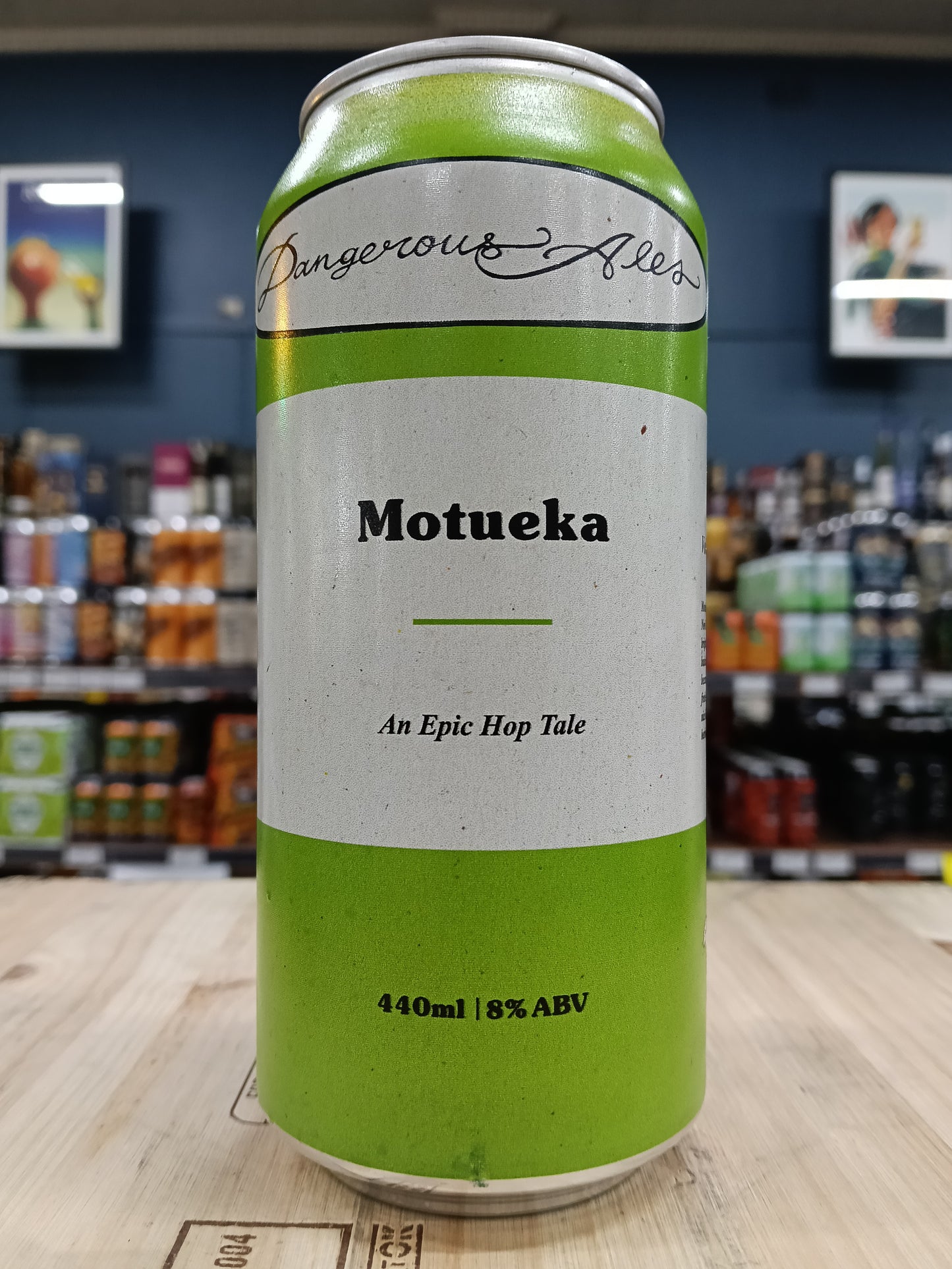Dangerous Ales An Epic Hop Tale Motueka Double Hazy IPA 440ml Can