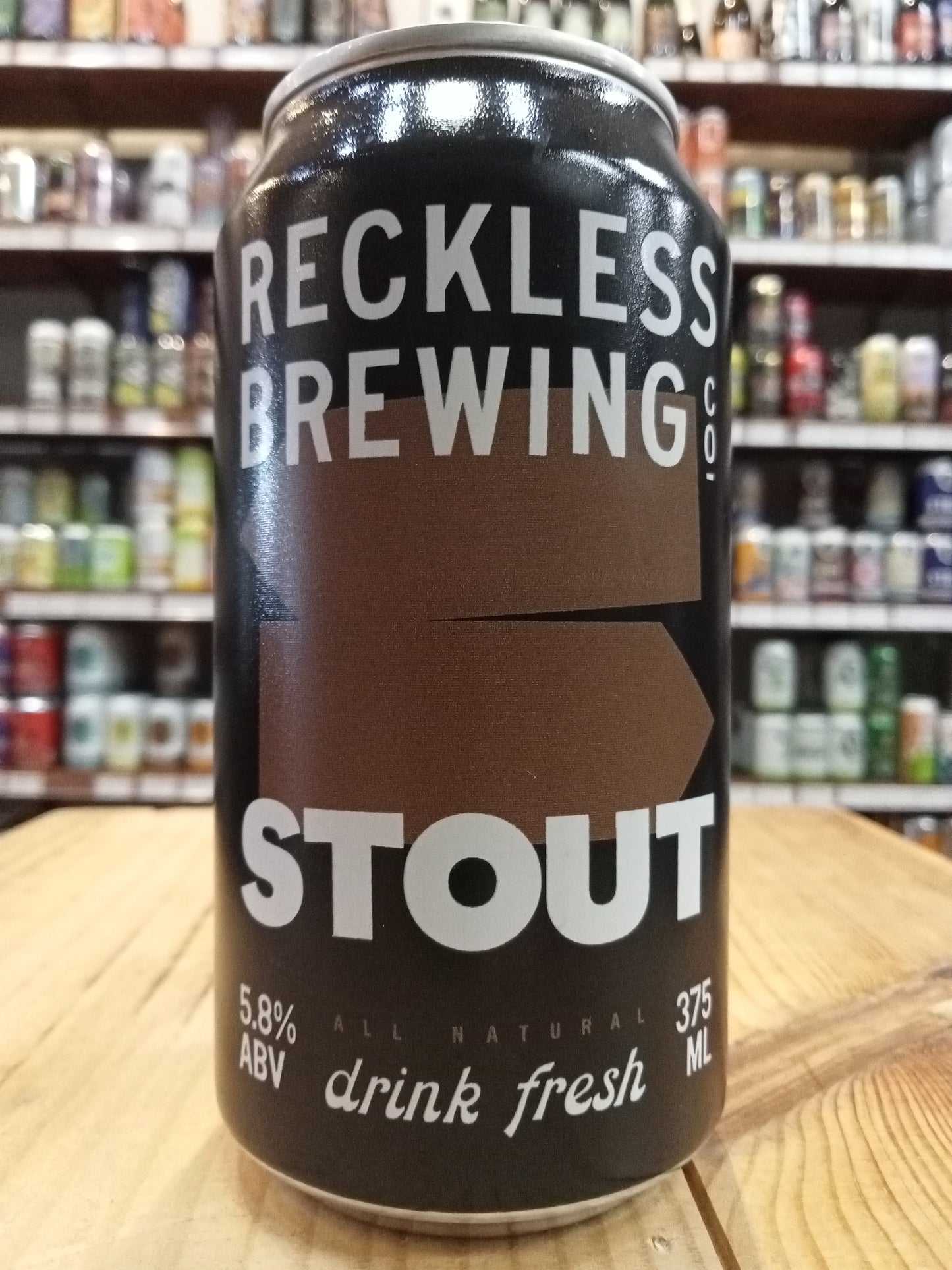 Reckless Stout 375ml Can