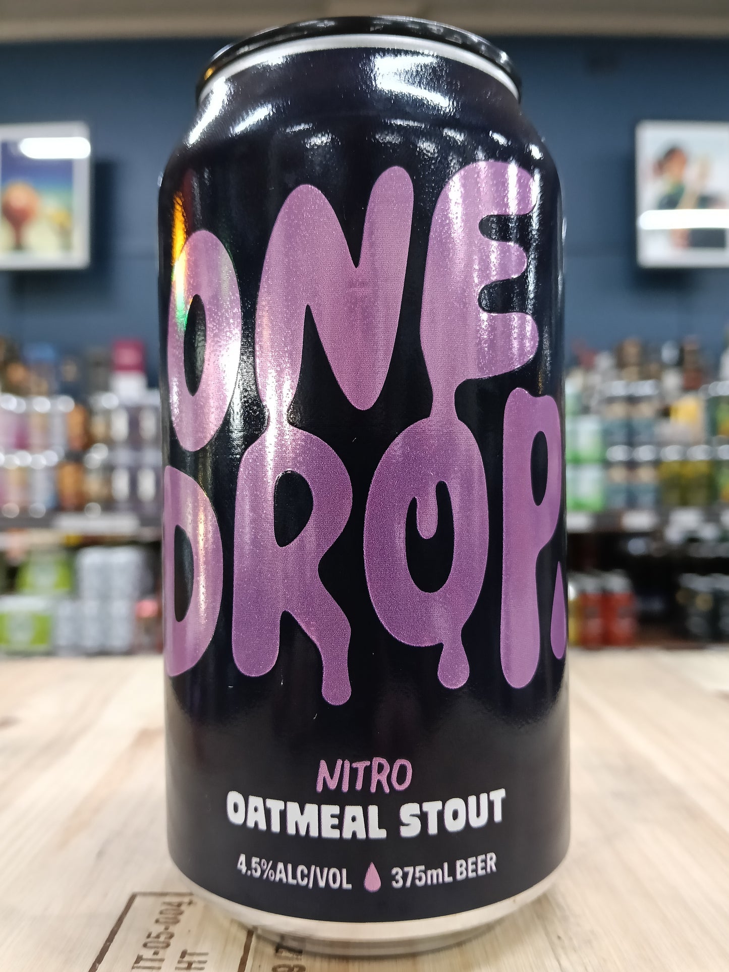 One Drop Nitro Oatmeal Stout 375ml Can