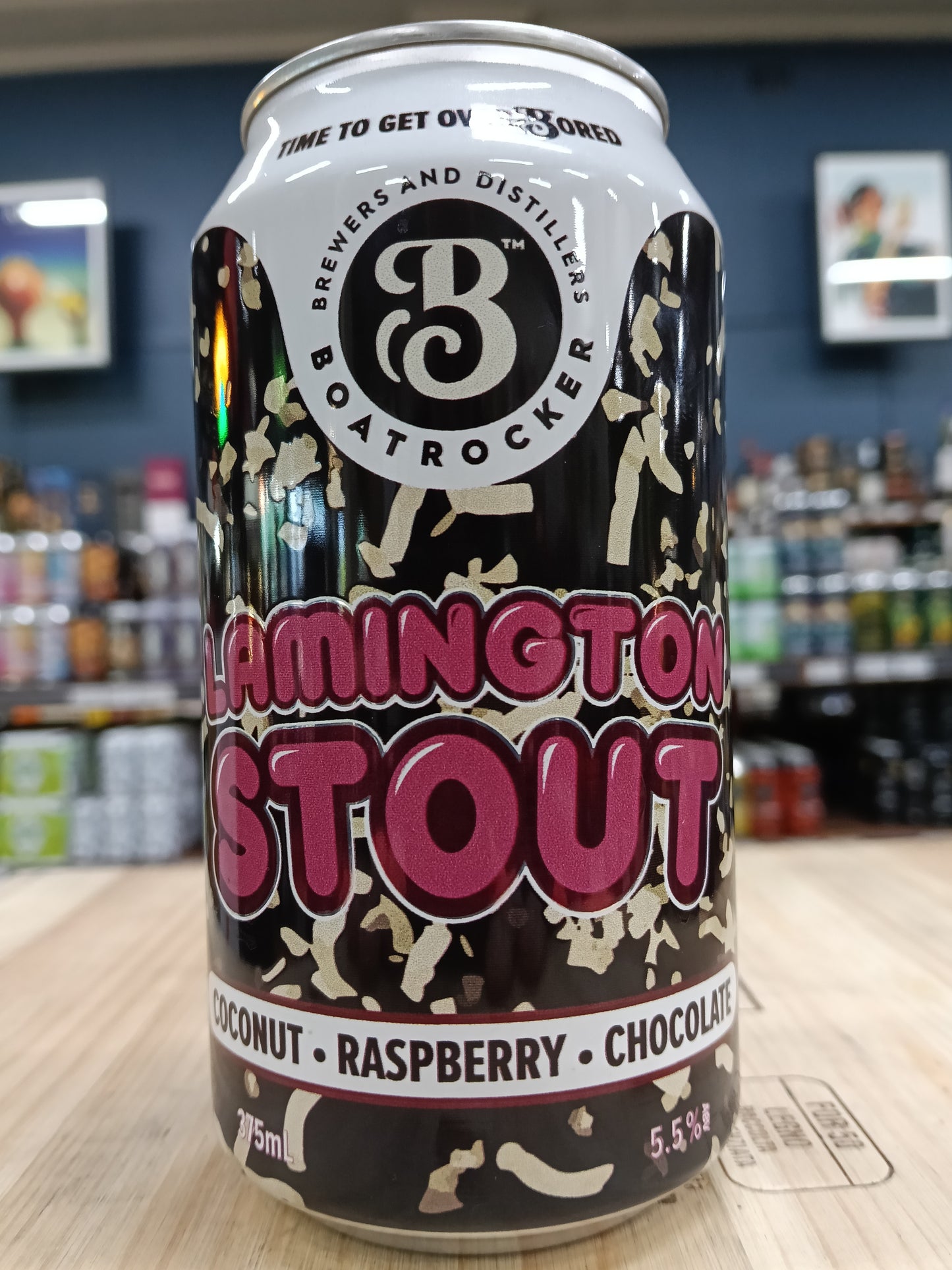 Boatrocker Lamington Stout 375ml Can