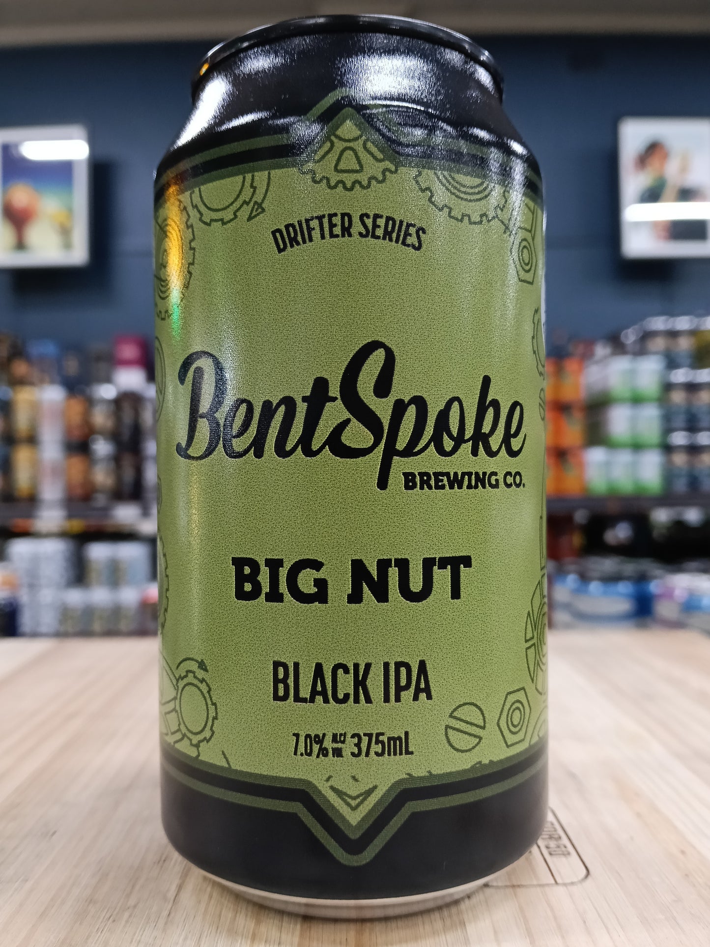 Bentspoke Big Nut Black IPA 375ml Can