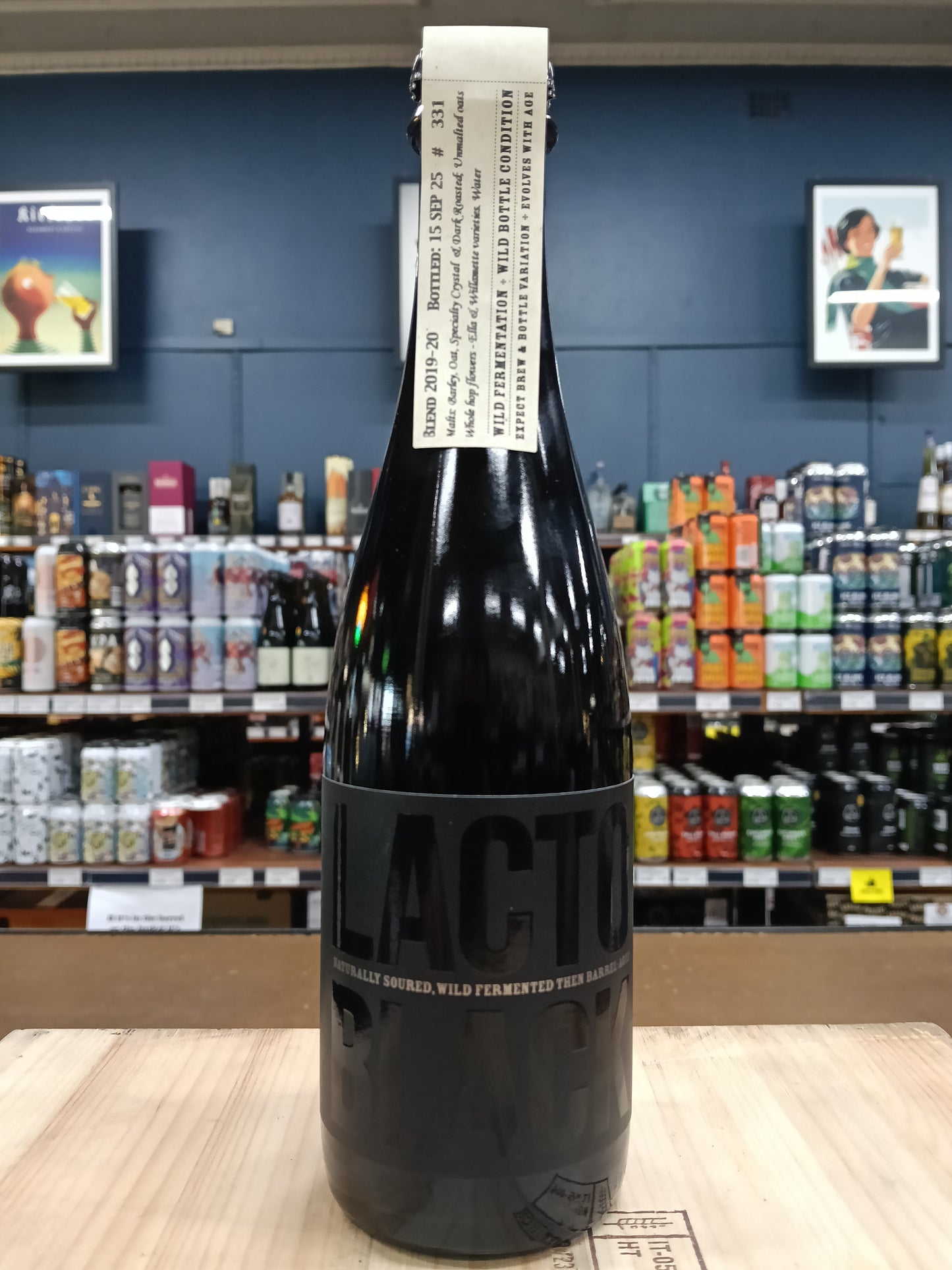 Two Metre Tall Lacto Black BA Wild Dark Ale 375ml