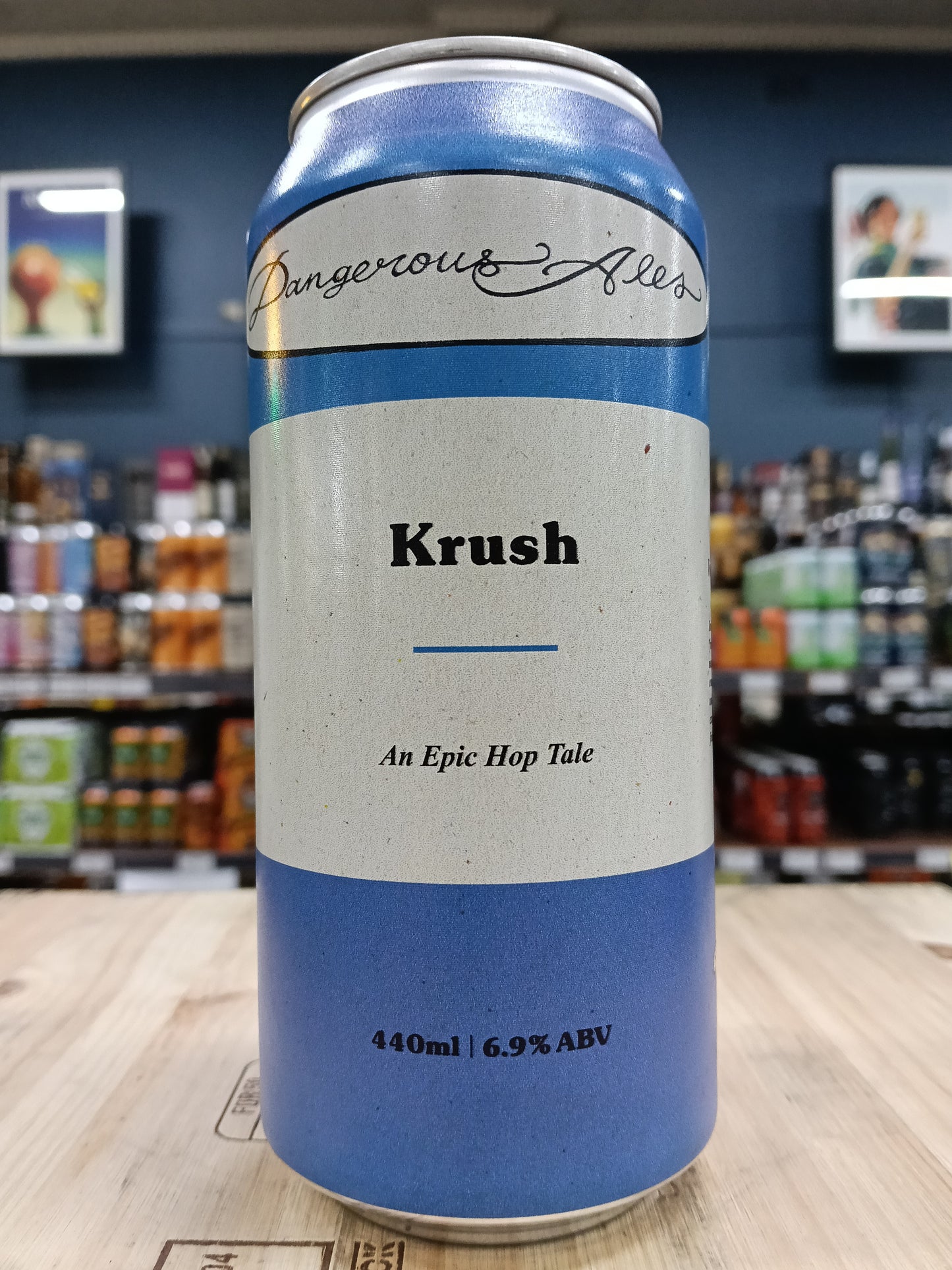 Dangerous Ales An Epic Hop Tale Krush Hazy IPA 440ml Can