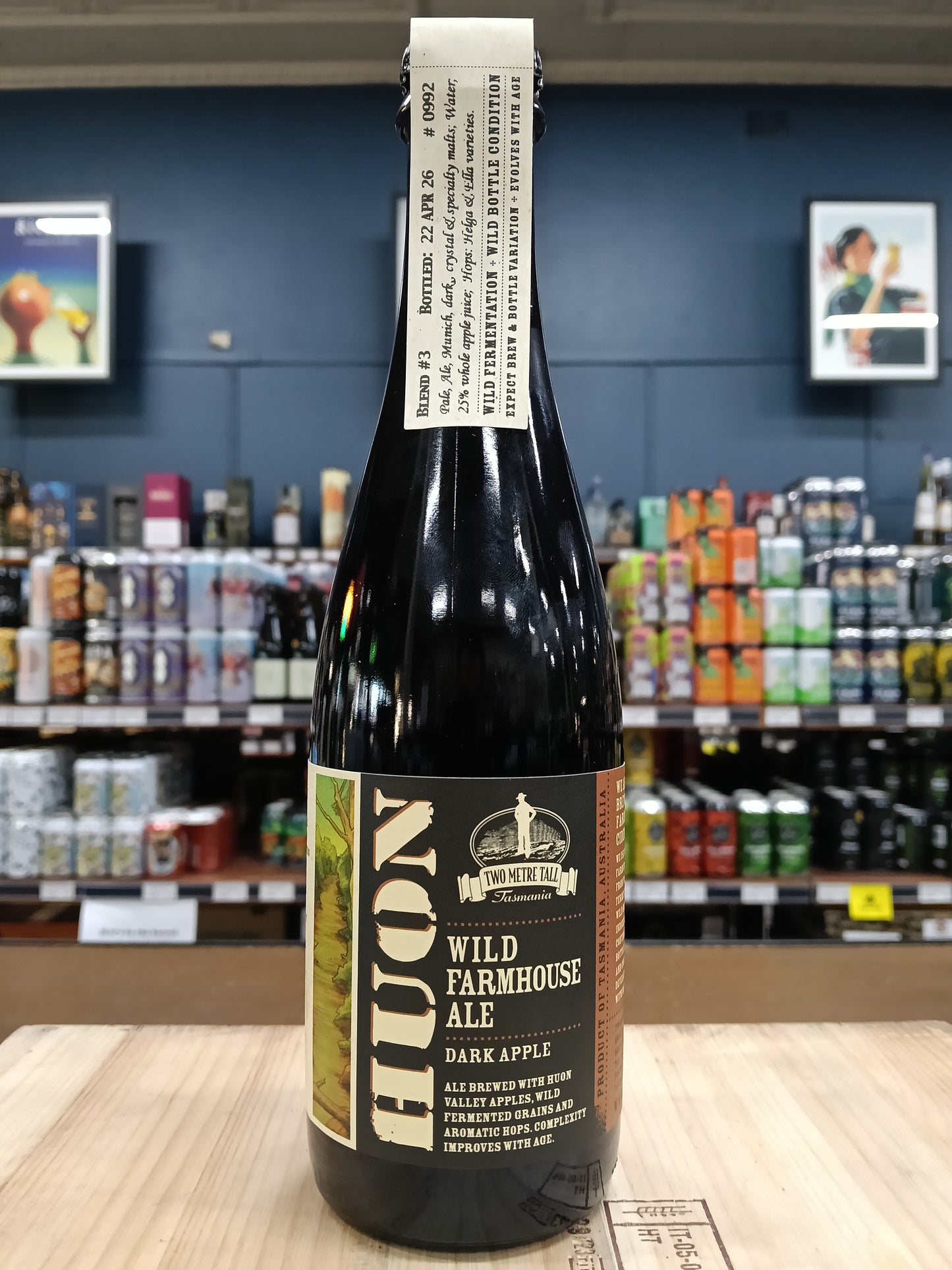 Two Metre Tall Huon Dark Apple Wild Farmhouse Ale 375ml