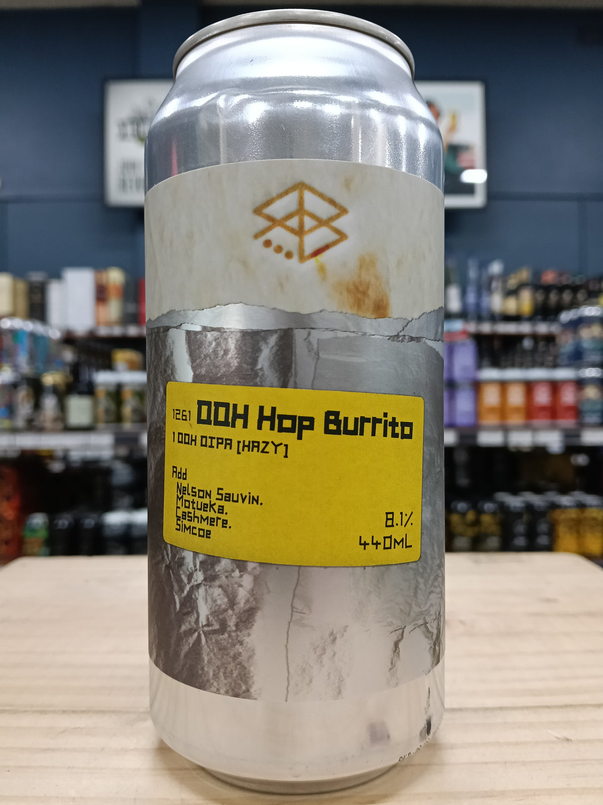 Range DDH Hop Burrito Hazy DIPA 440ml Can
