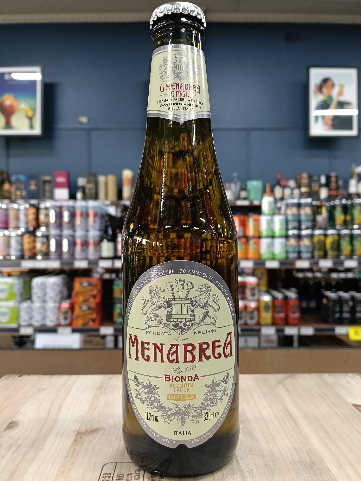 Menabrea Lager 330ml