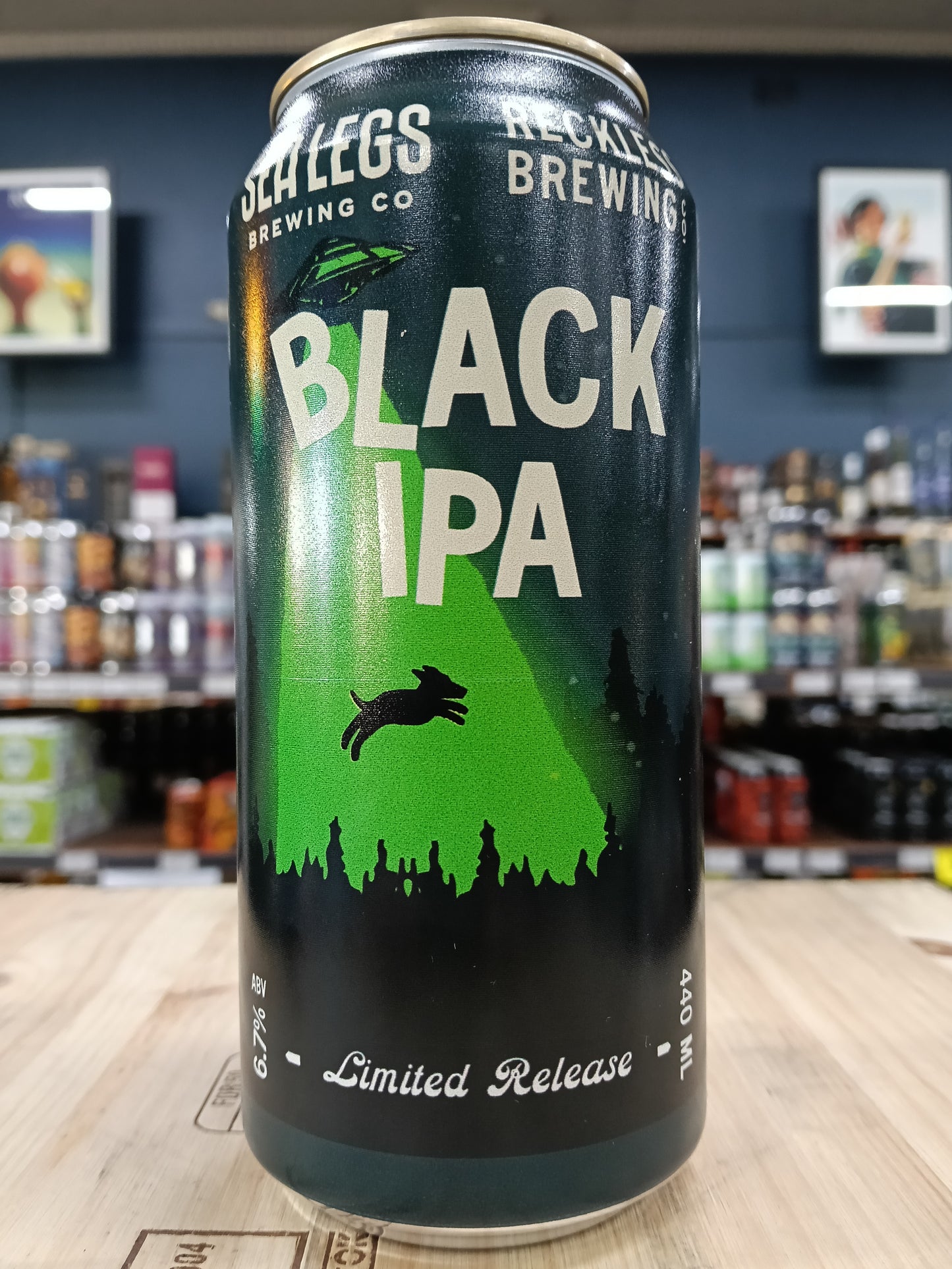 Reckless x Sea Legs Black IPA 440ml Can