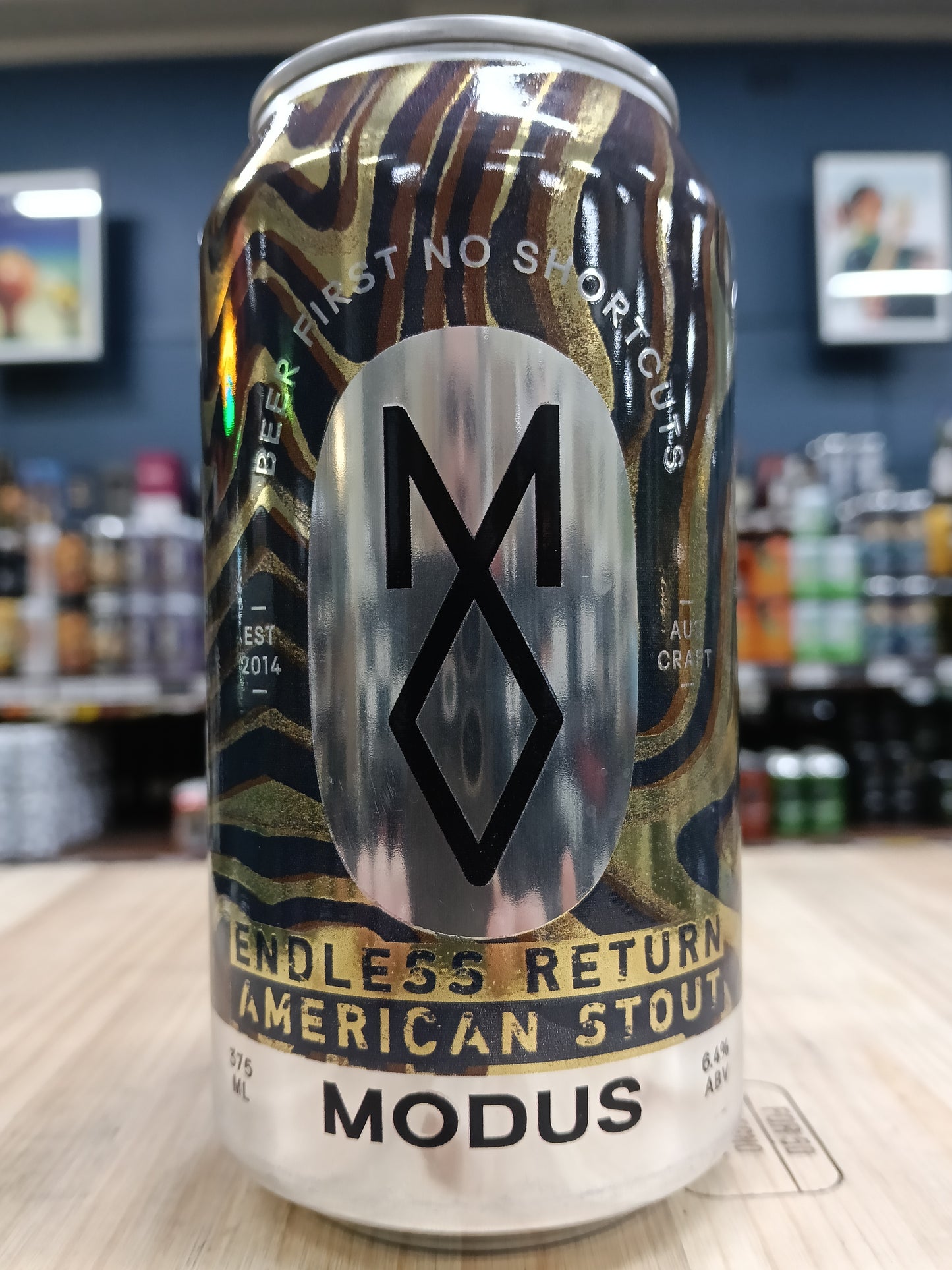Modus Endless Return American Stout 375ml Can