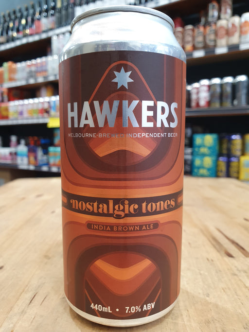 Hawkers Nostalgic Tones India Brown Ale 440ml Can