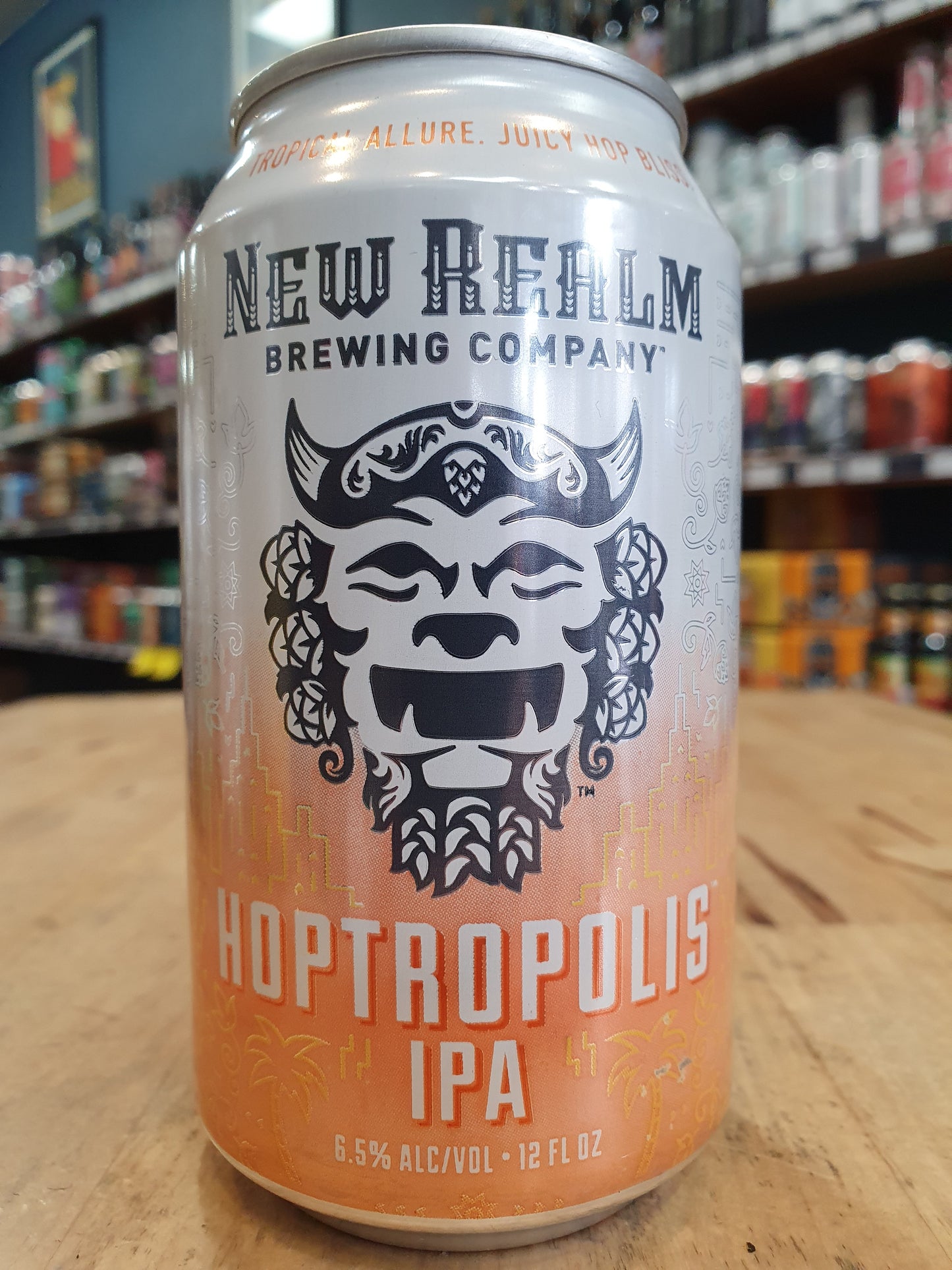 New Realm Hoptropolis IPA 355ml Can