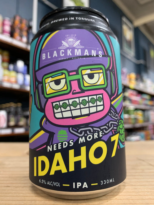 Blackman's Needs More Idaho 7 IPA 330ml Can