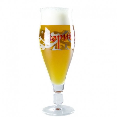 Brasserie Lefebvre Hopus Beer Glass
