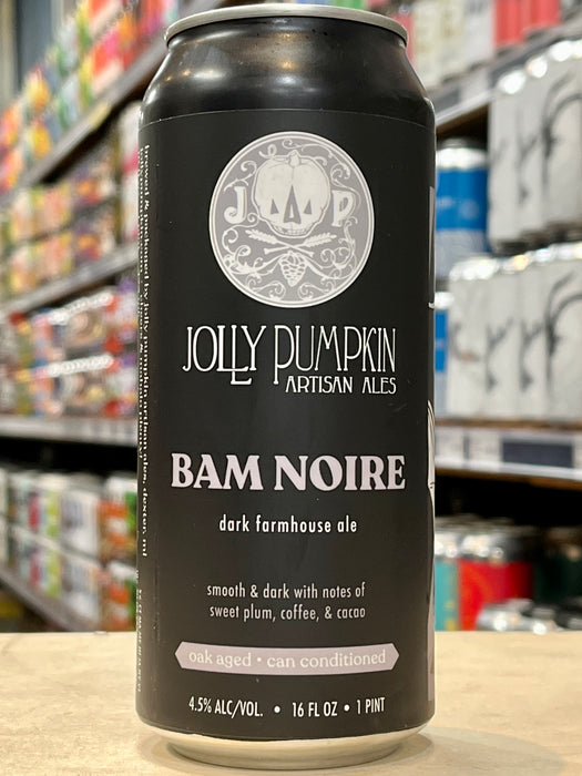 Jolly Pumpkin Bam Noire Dark Farmhouse Ale 473ml Can