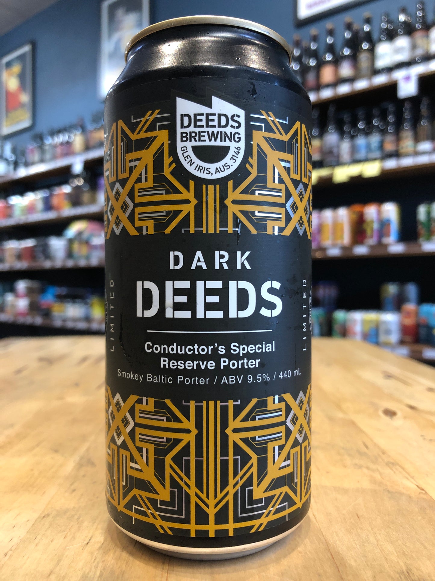 Dark Deeds Conductor's Special Reserve Porter 440ml Can
