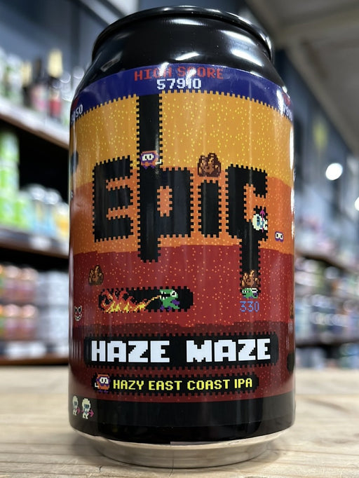 Epic Haze Maze Hazy East Coast IPA 330ml Can