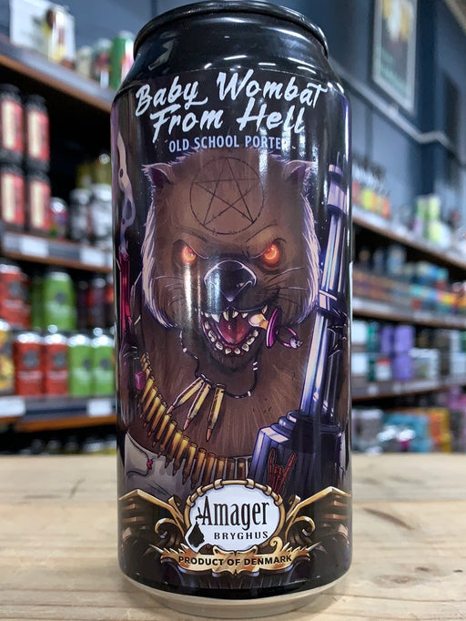 Amager Baby Wombat From Hell Porter 440ml Can