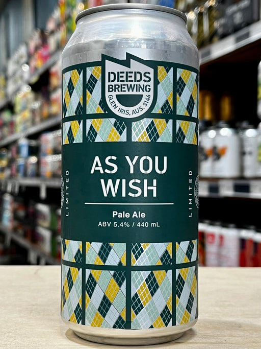 Deeds As You Wish Pale Ale 440ml Can