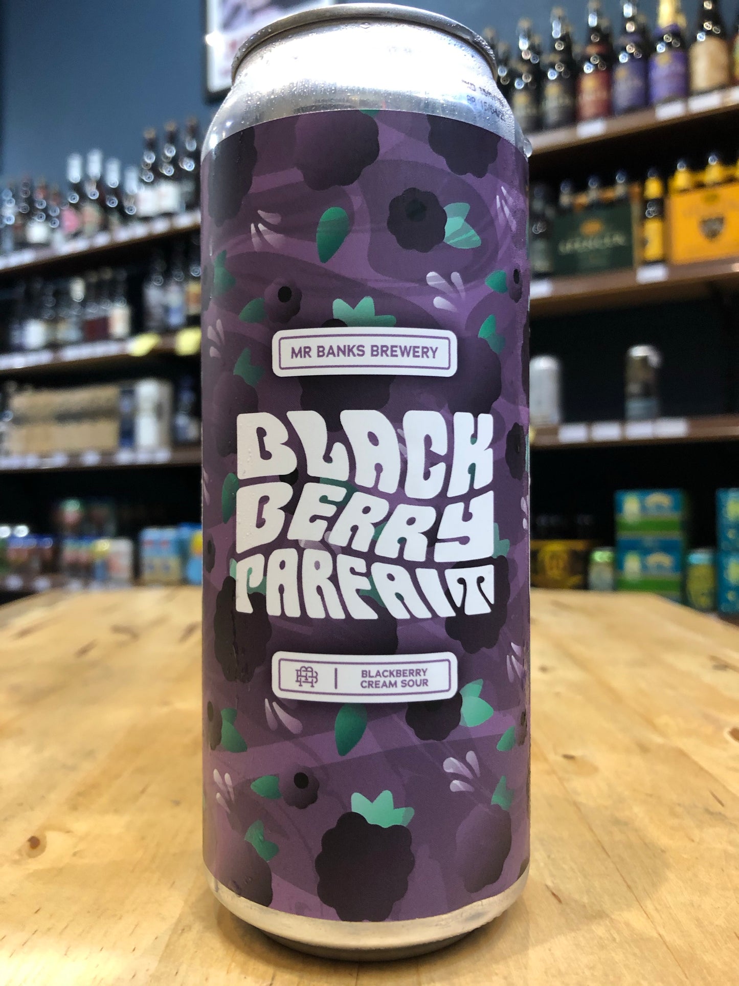 Mr Banks Blackberry Parfait: Blackberry Cream Sour 500ml Can