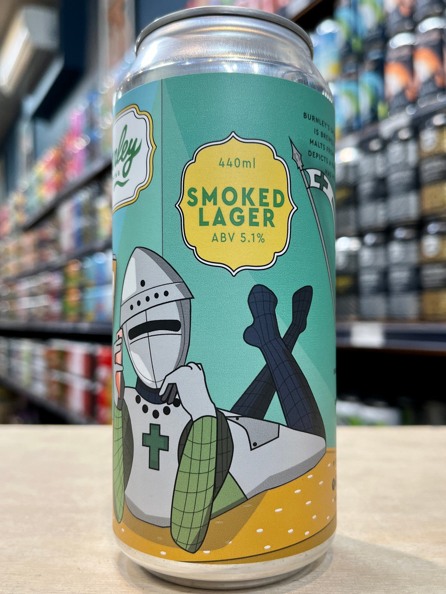 Burnley Smoked Lager Rauchbier 440ml Can