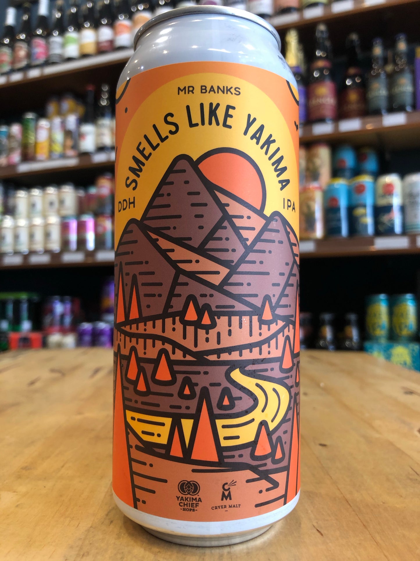 Mr Banks Smells Like Yakima DDH IPA 500ml Can