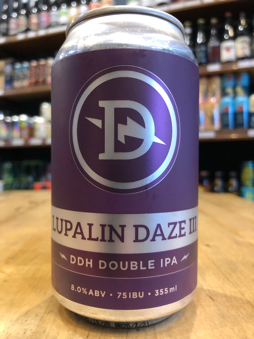 Dainton Lupalin Daze III DDH Double IPA 355ml Can