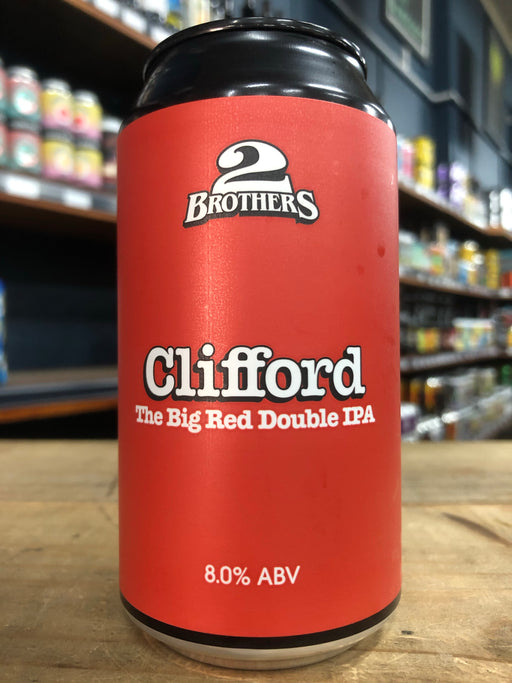 2 Brothers Clifford The Big Red DIPA 375ml Can