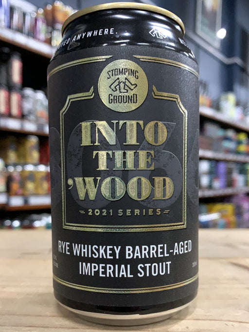 Stomping Ground Into the Wood: Rye Whiskey BA Imperial Stout '21 355ml Can