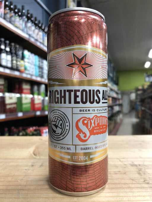 Sixpoint Barrel Aged Righteous Ale 355ml Can