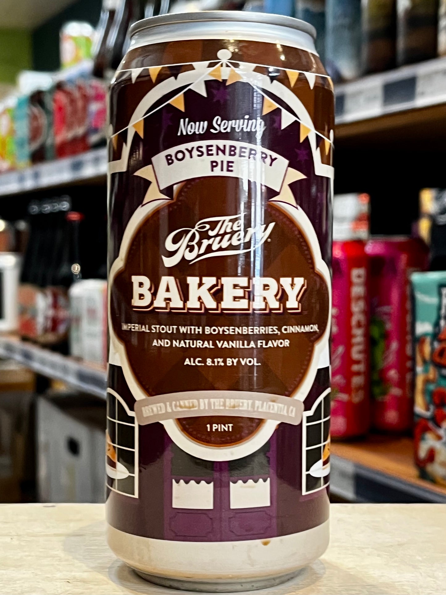 The Bruery Bakery Boysenberry Pie Imperial Pastry Stout 473ml Can