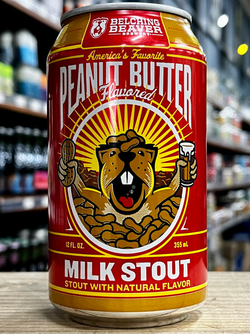 Belching Beaver Peanut Butter Milk Stout 355ml Can