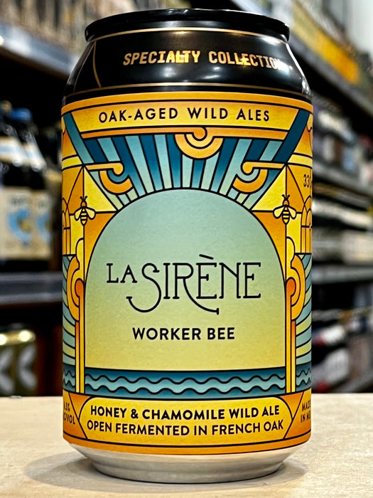 La Sirene Worker Bee Honey and Chamomile Wild Ale 330ml Can