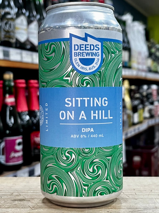 Deeds Sitting On A Hill DIPA 440ml Can