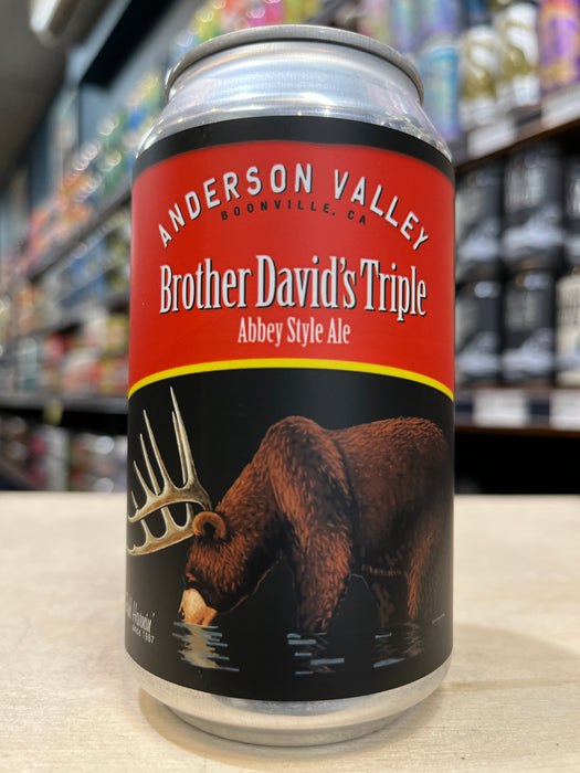Anderson Valley Brother David's Triple Abbey Ale 355ml Can