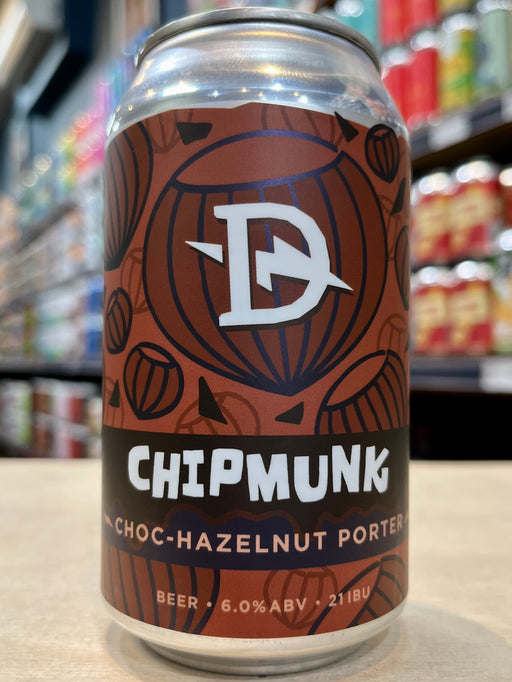 Dainton Chipmunk Choc-Hazelnut Porter 355ml Can