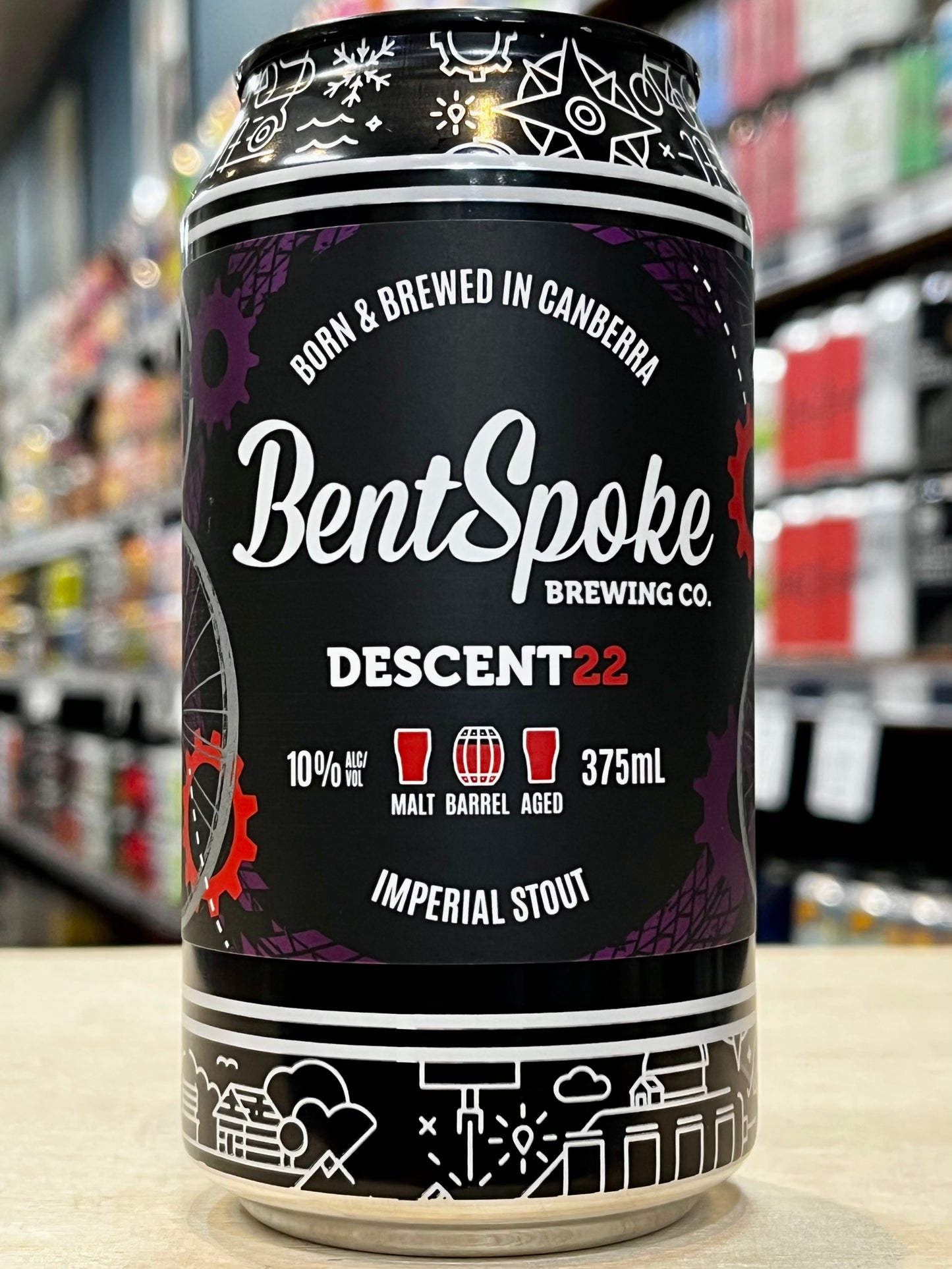 Bentspoke Descent 22 Imperial Stout 375ml Can