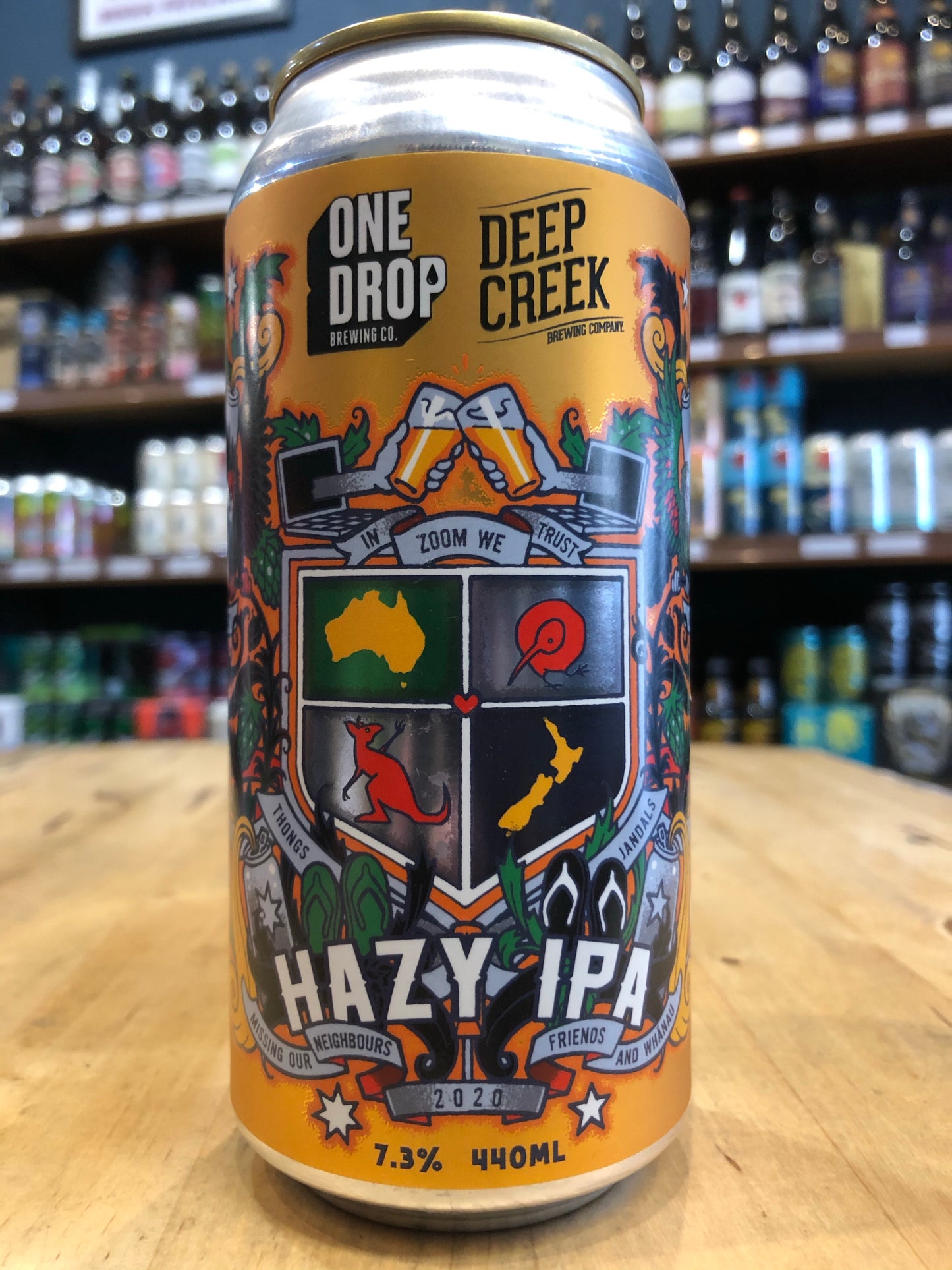 One Drop & Deep Creek Hazy IPA 440ml Can