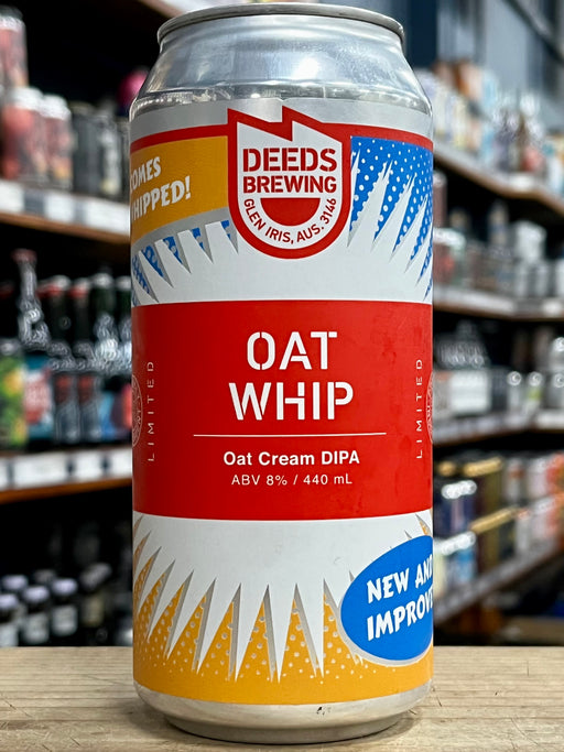 Deeds Oat Whip Oat Cream DIPA 440ml Can