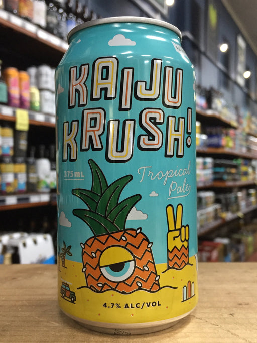 Kaiju Krush Tropical Pale Ale 375ml Can