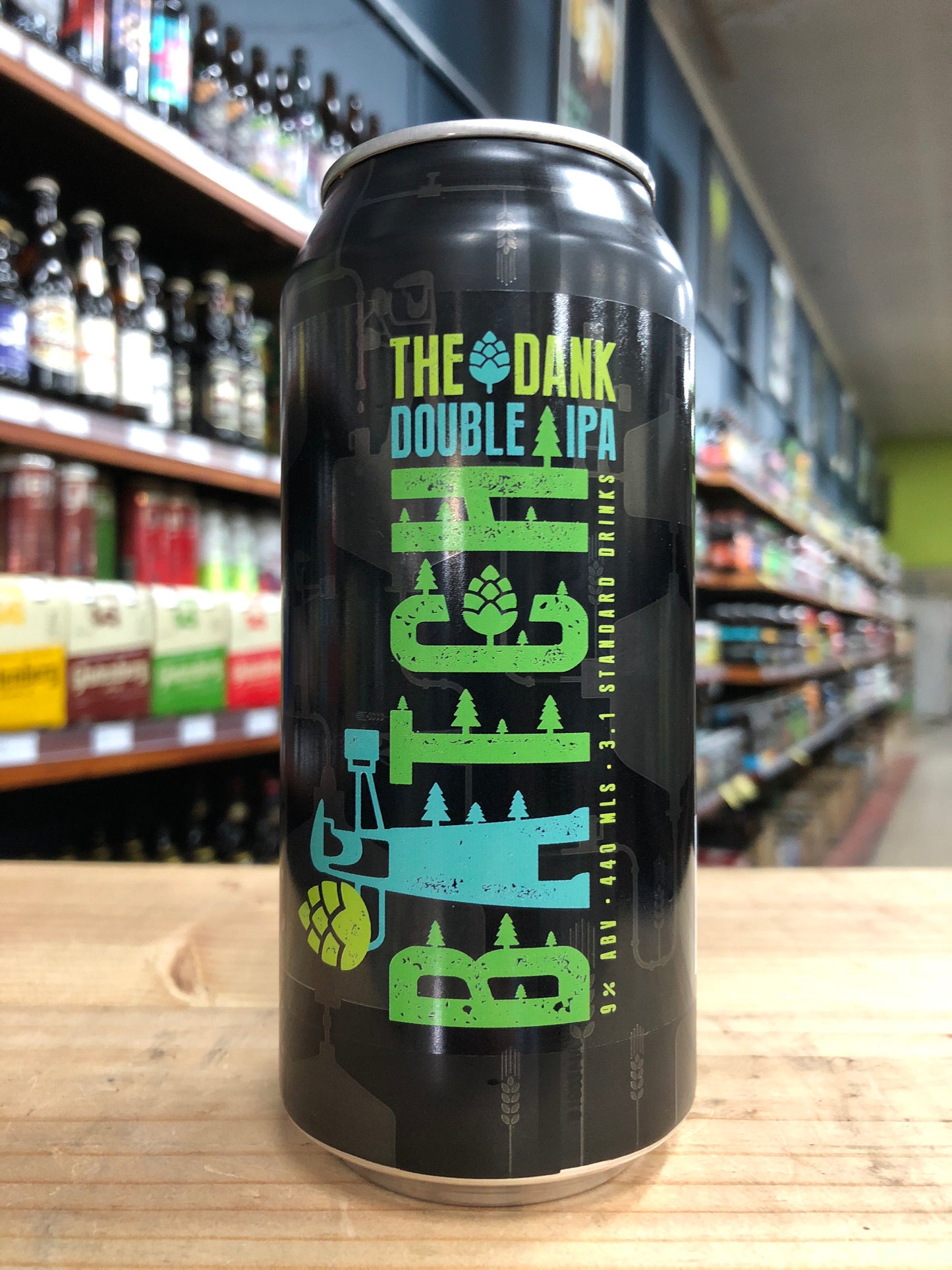 Batch The Dank Double IPA 440ml Can - Purvis Beer