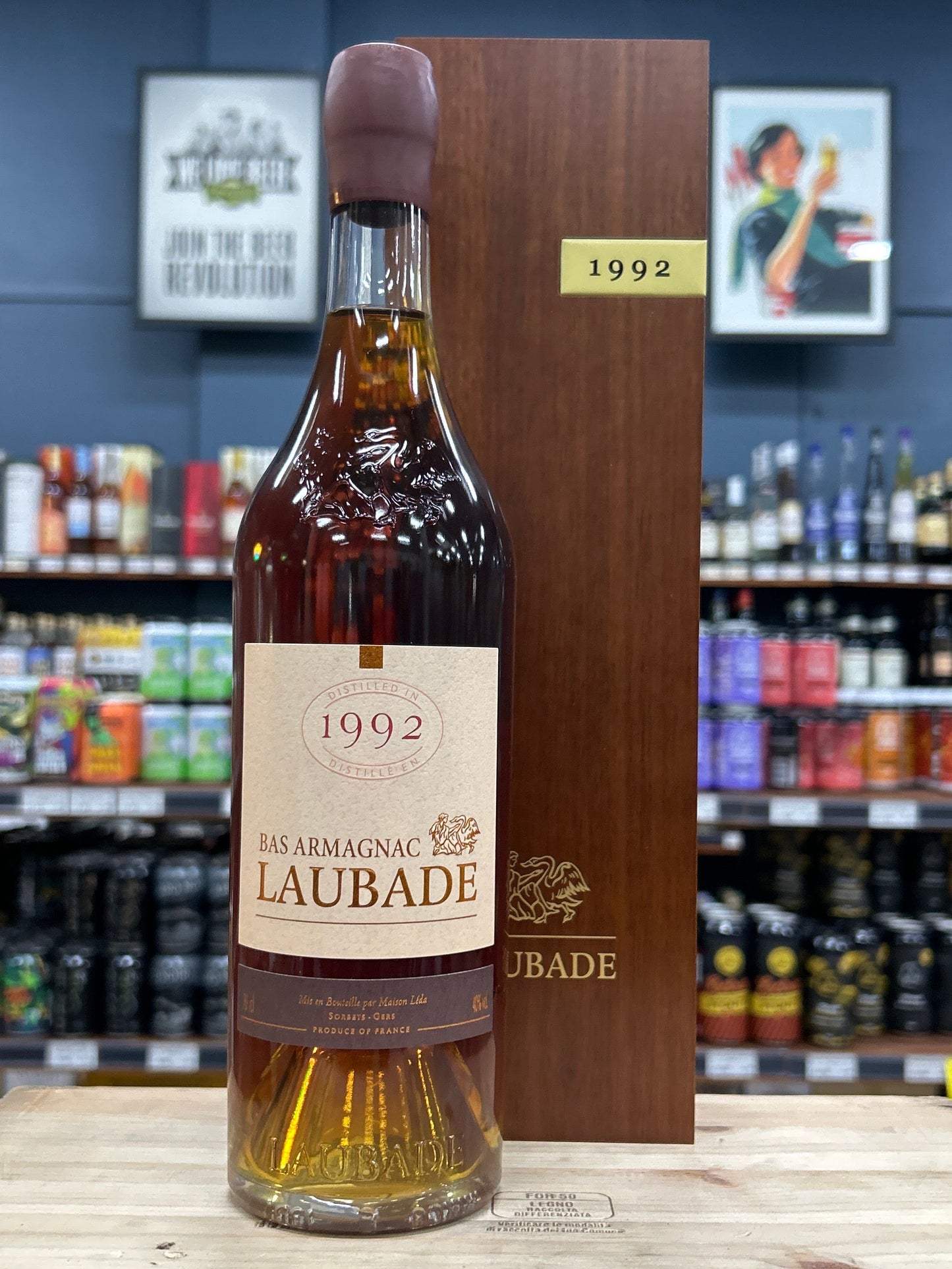 Chateau de Laubade Bas Armagnac Vintage 1992 700ml