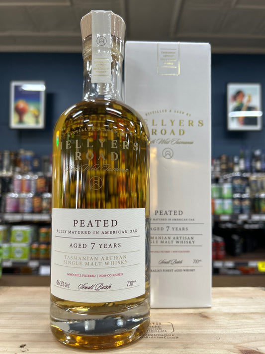 Hellyers Road 7Yr Old Peated Single Malt 700ml