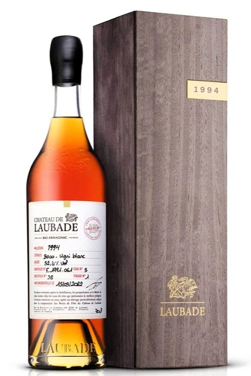 Chateau de Laubade Cask Strength Bas Armagnac Vintage 1993 700ml