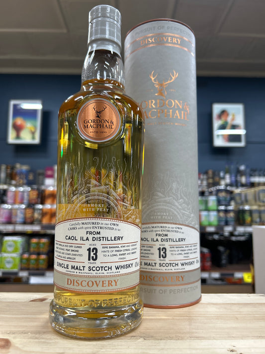 Gordon & Mcphail Discovery - Smoky, Caol Ila 13Yr Old 43% Whisky 700ml